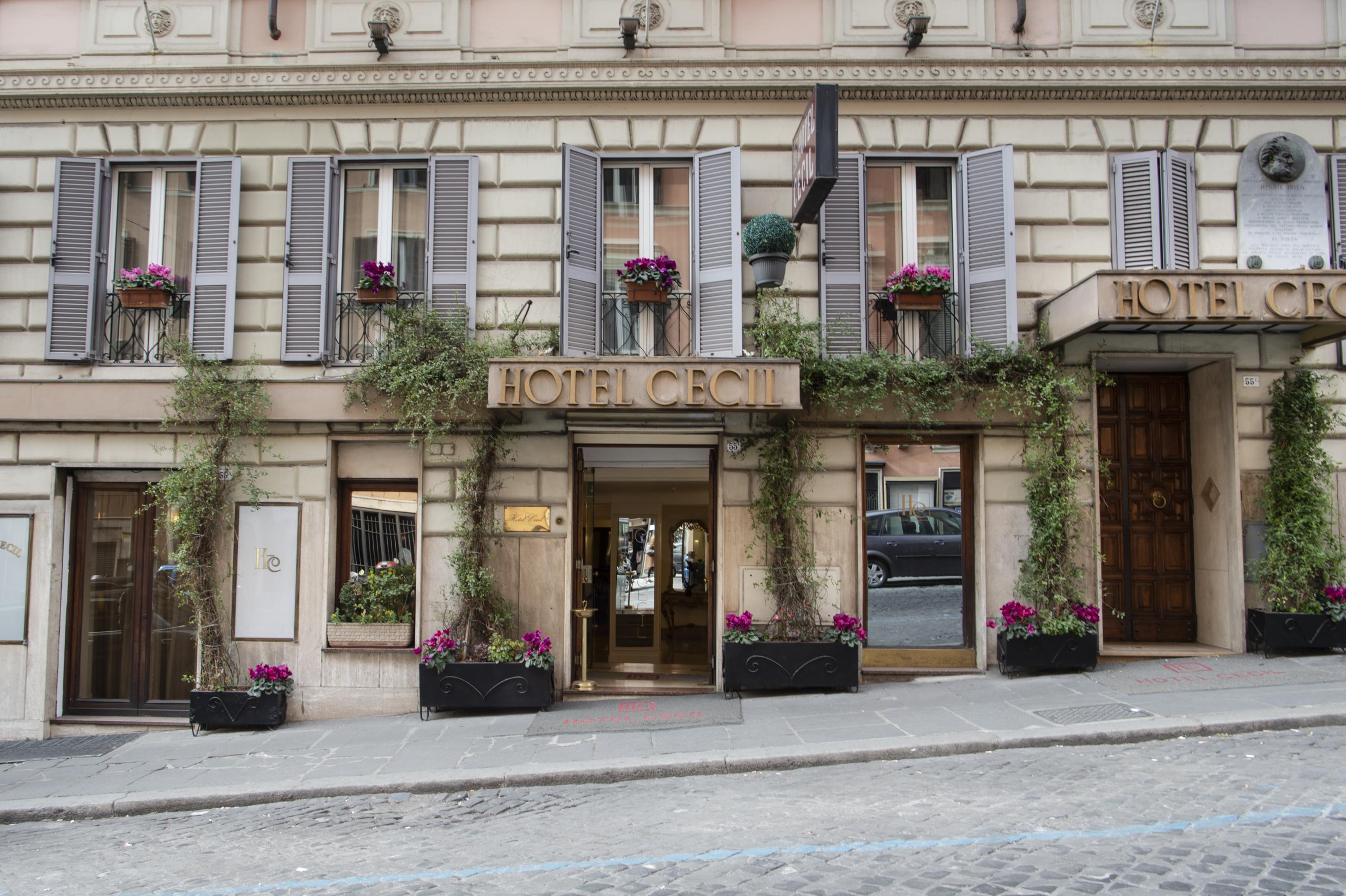 Hotel Cecil Рим Екстер'єр фото