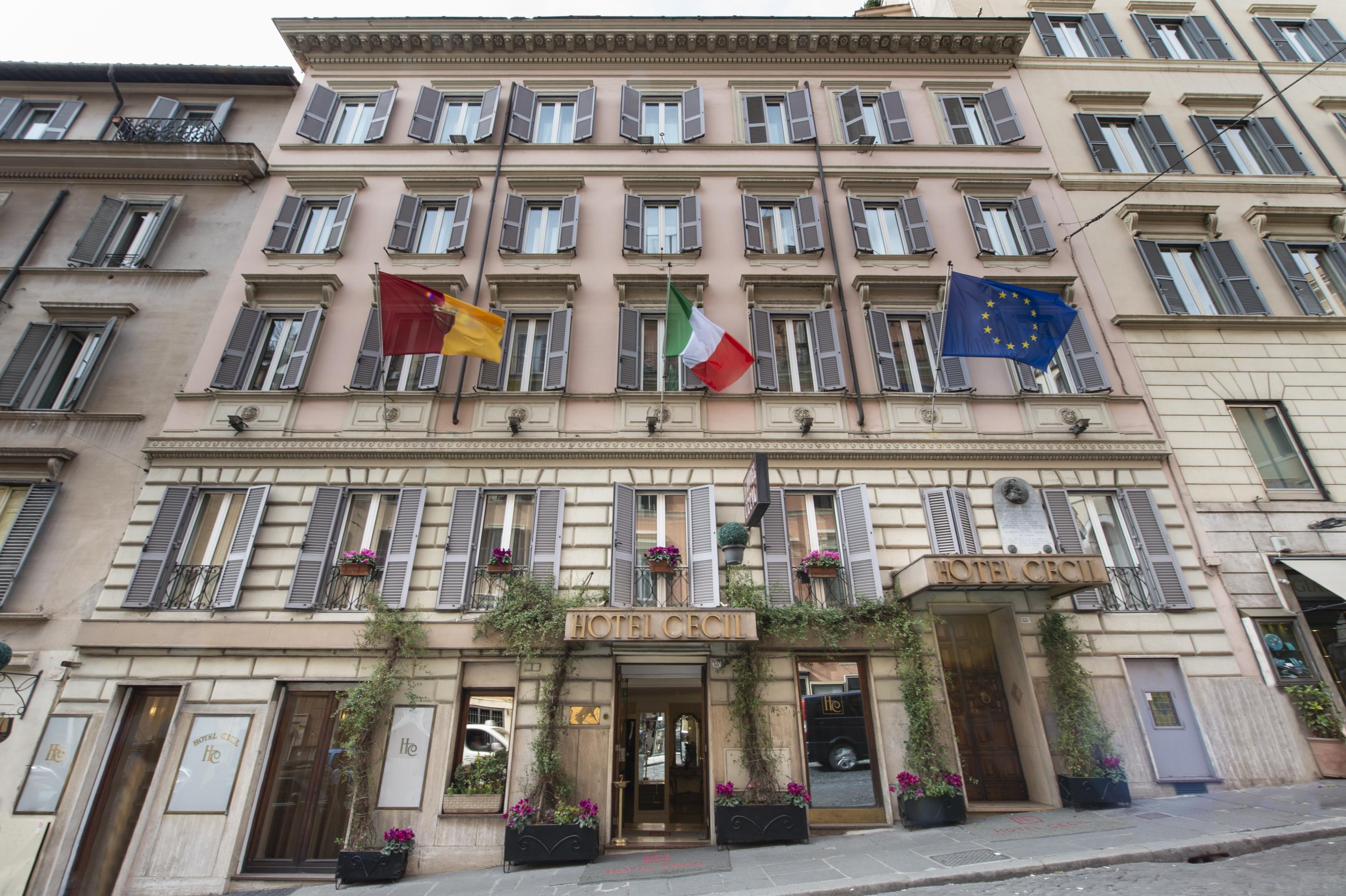 Hotel Cecil Рим Екстер'єр фото
