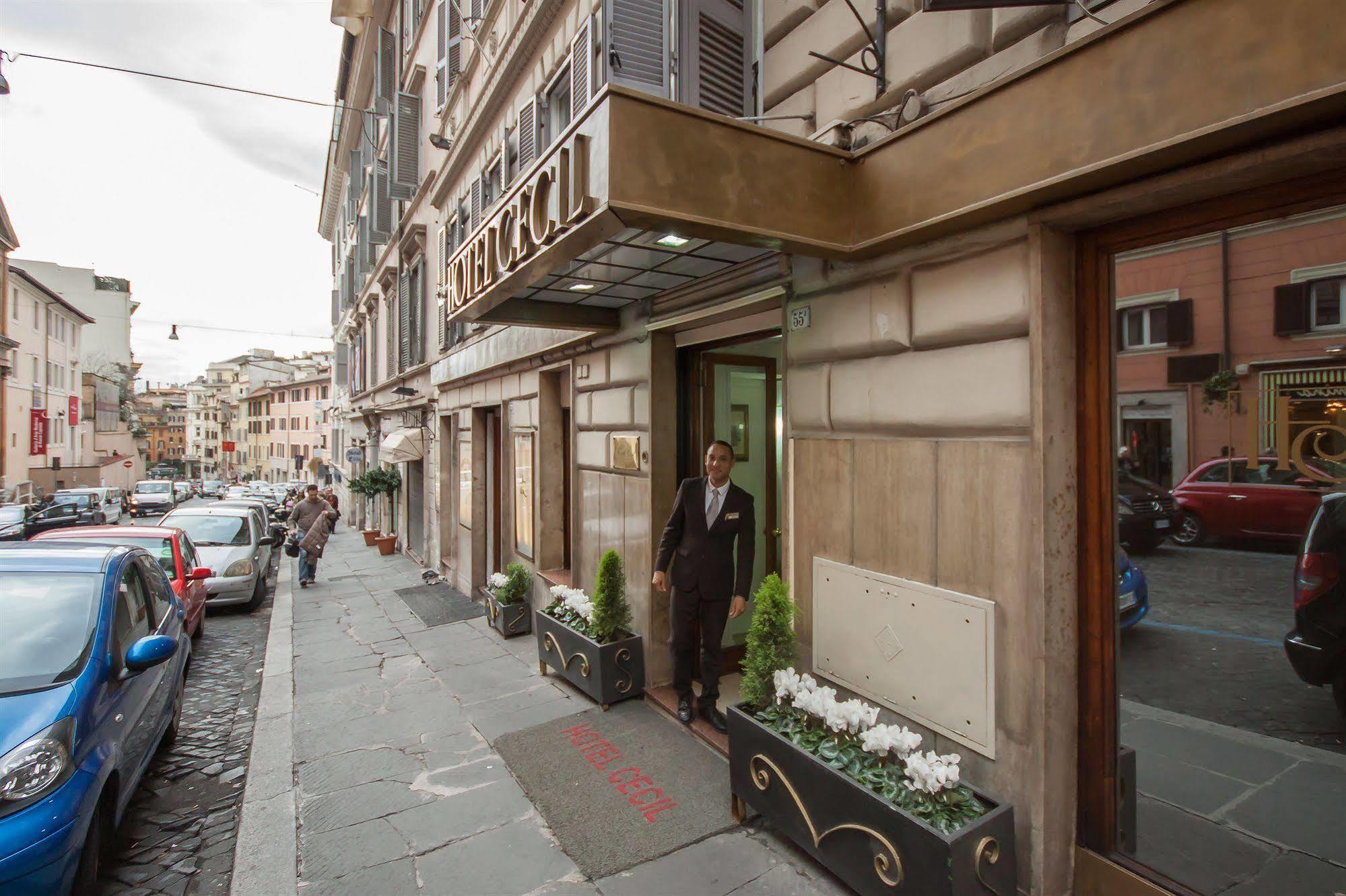Hotel Cecil Рим Екстер'єр фото